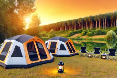 inflatable camping tent​