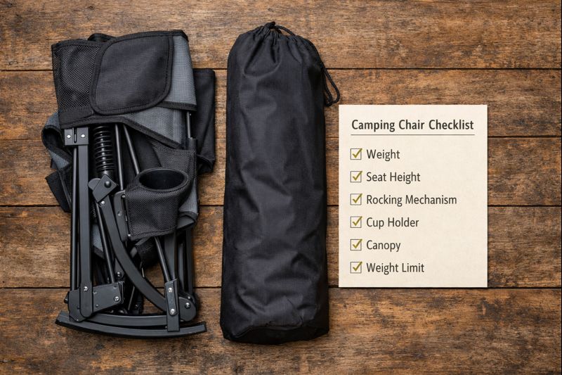 rocking camping chairs
