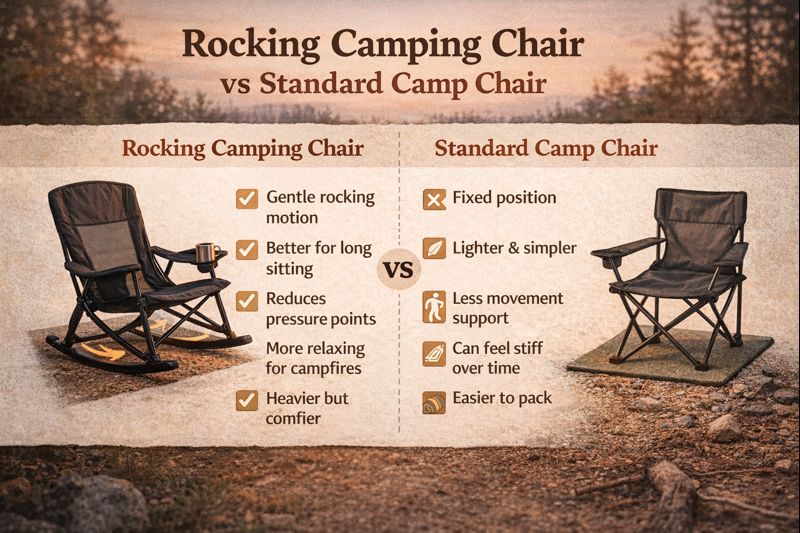 rocking camping chairs