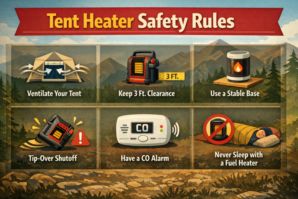 tent heaters for camping