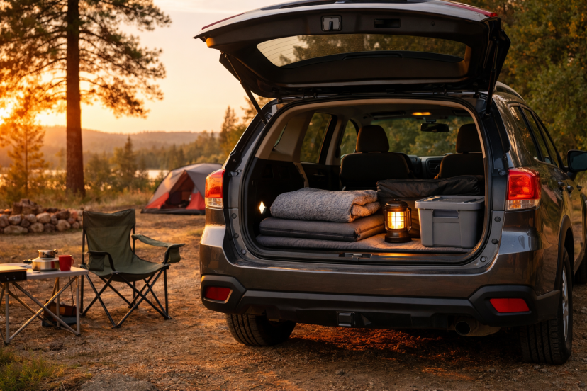 car camping gear