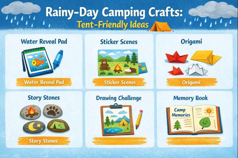 Camping Crafts For Kids