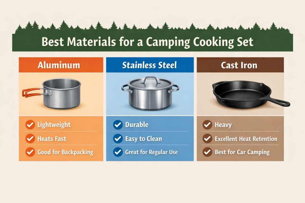 camping cooking set
