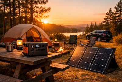 solar generator for camping