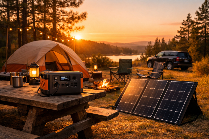 solar generator for camping