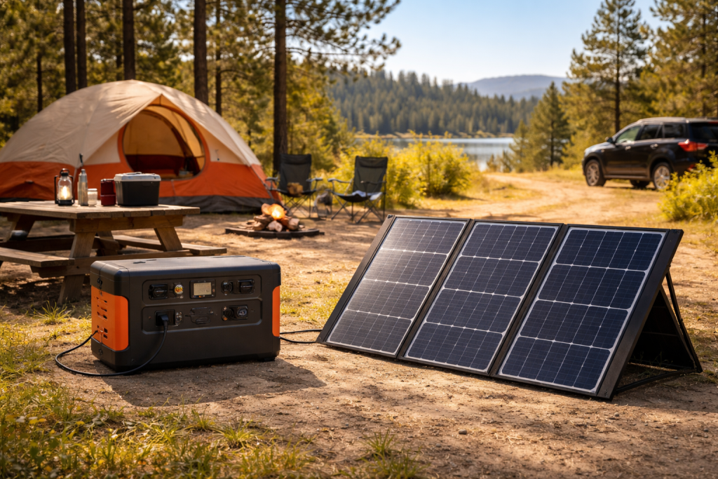 solar generator for camping