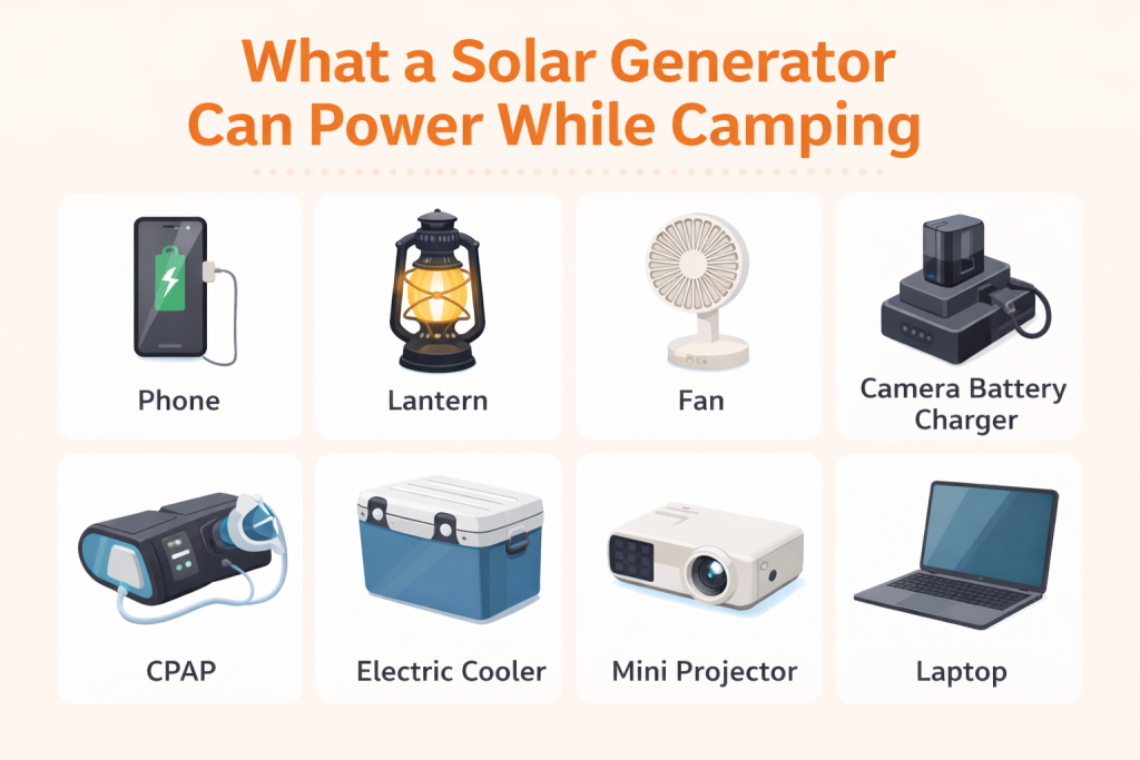 solar generator for camping