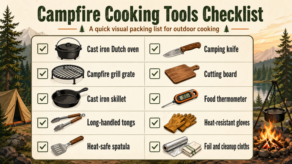 Campfire Cooking Tools
