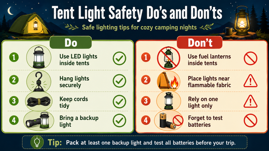 tent lights