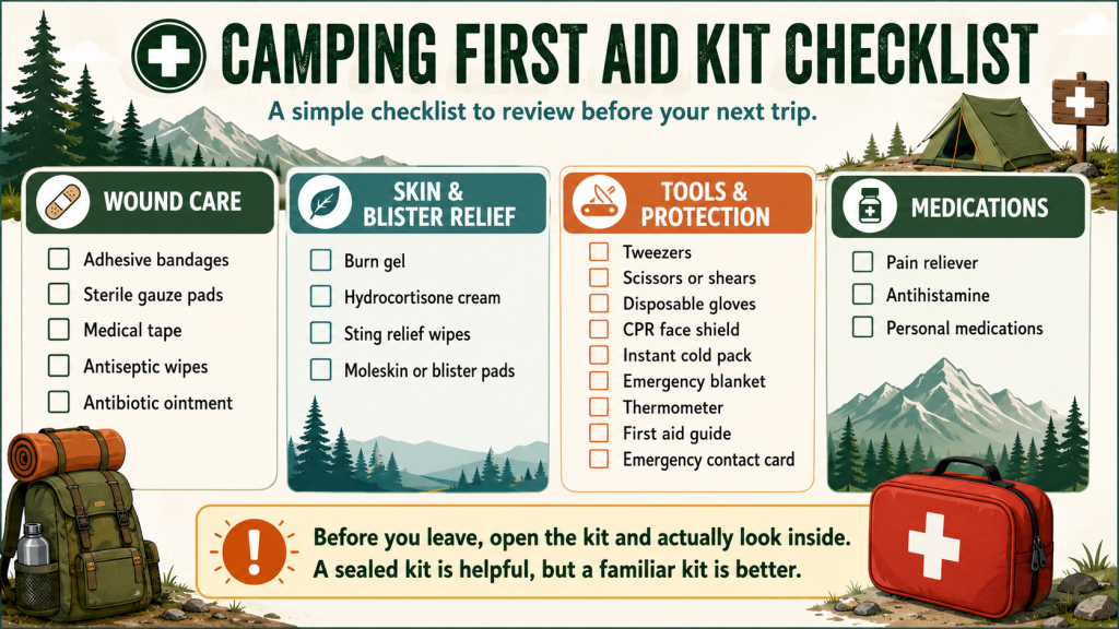 Camping First Aid Kit