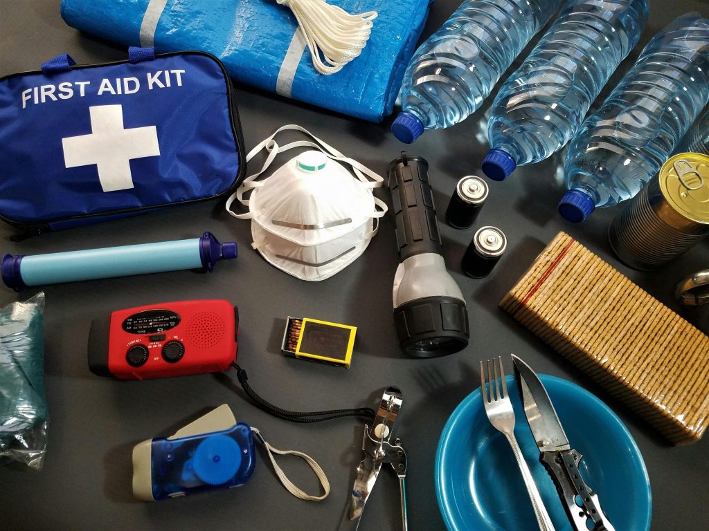 emergency first aid kit