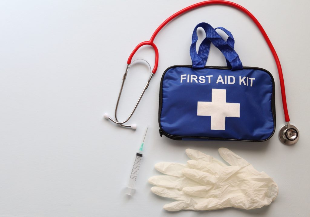 emergency first aid kit