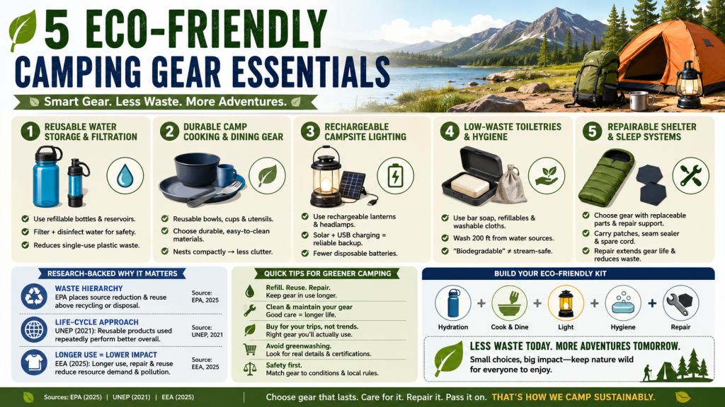 Eco-Friendly Camping Gear Essentials