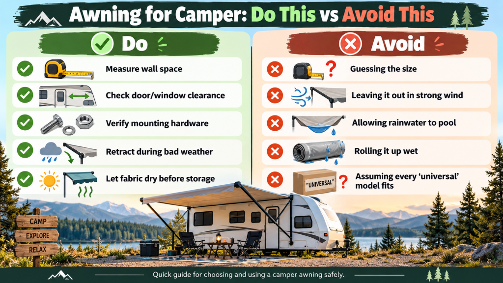 awning for camper
