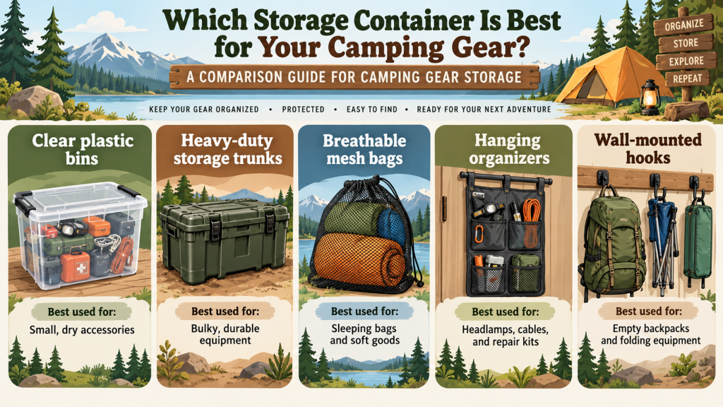 Store Camping Gear