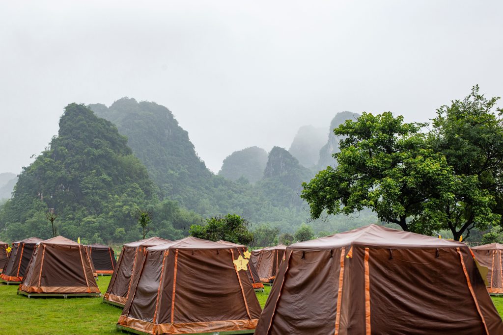 large camping tents