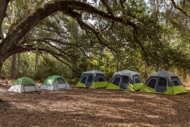large camping tents