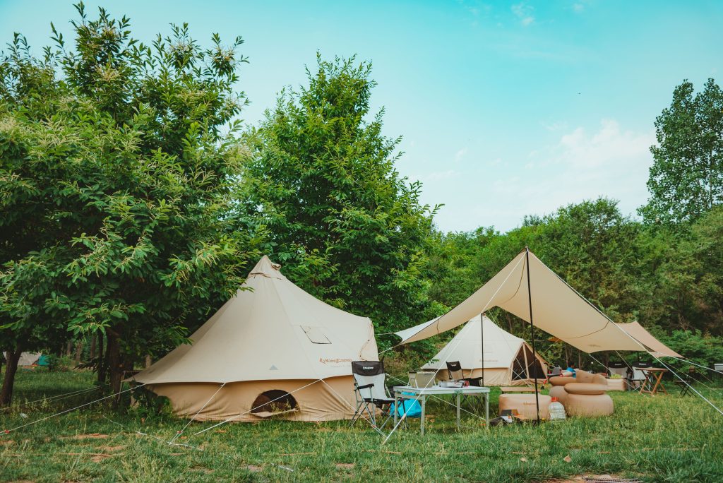 large camping tents